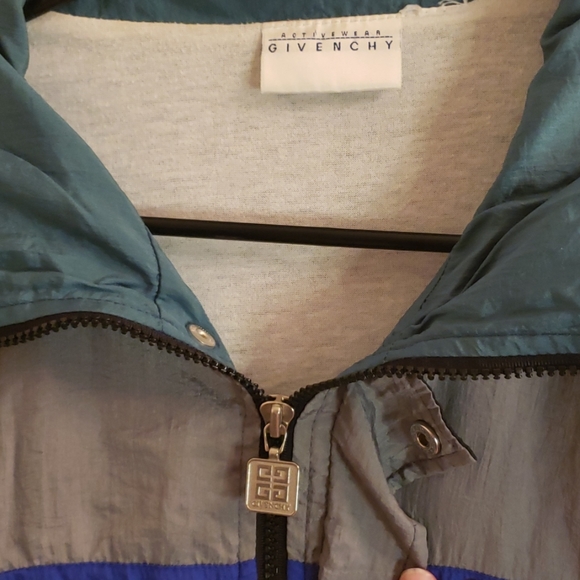 Givenchy Early 90s Track Jacket Windbreaker XL - Picture 3 of 7